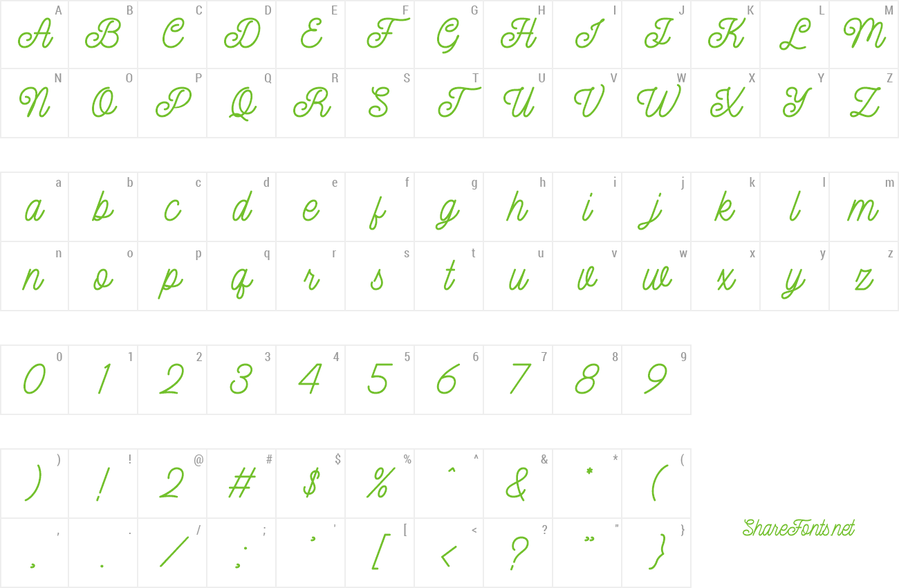 Font Higher Monday preview